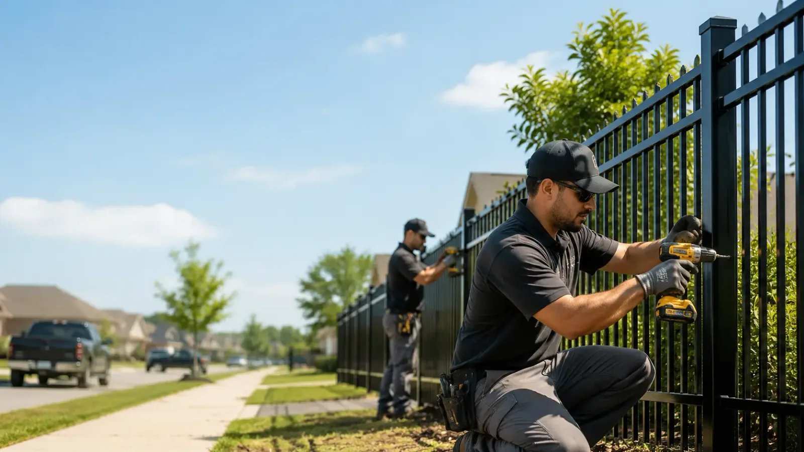 Metal Fence Installation in Modesto, IL